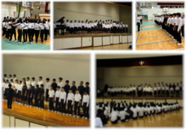 学年合唱コンクール